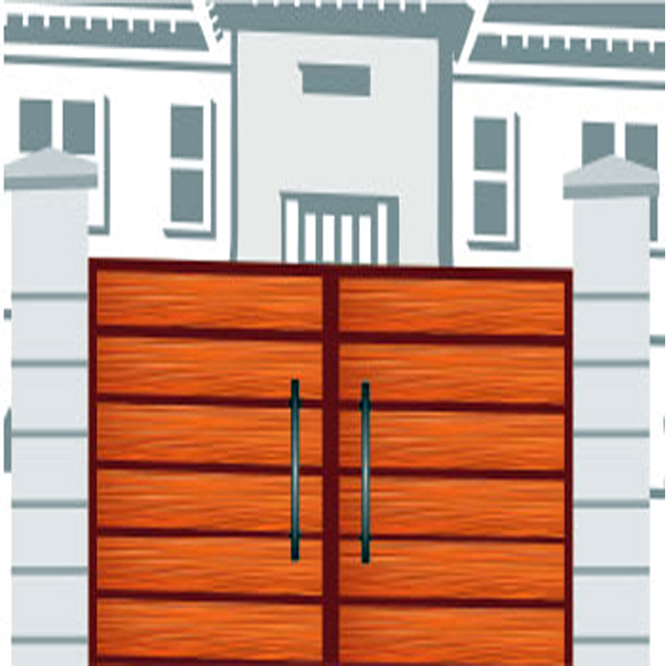 WaterProof HeatProof Gate Cladding RAMCO® HICEM™ Fiber Cement Planks in Rajkot Morbi Vankaner Jetpur