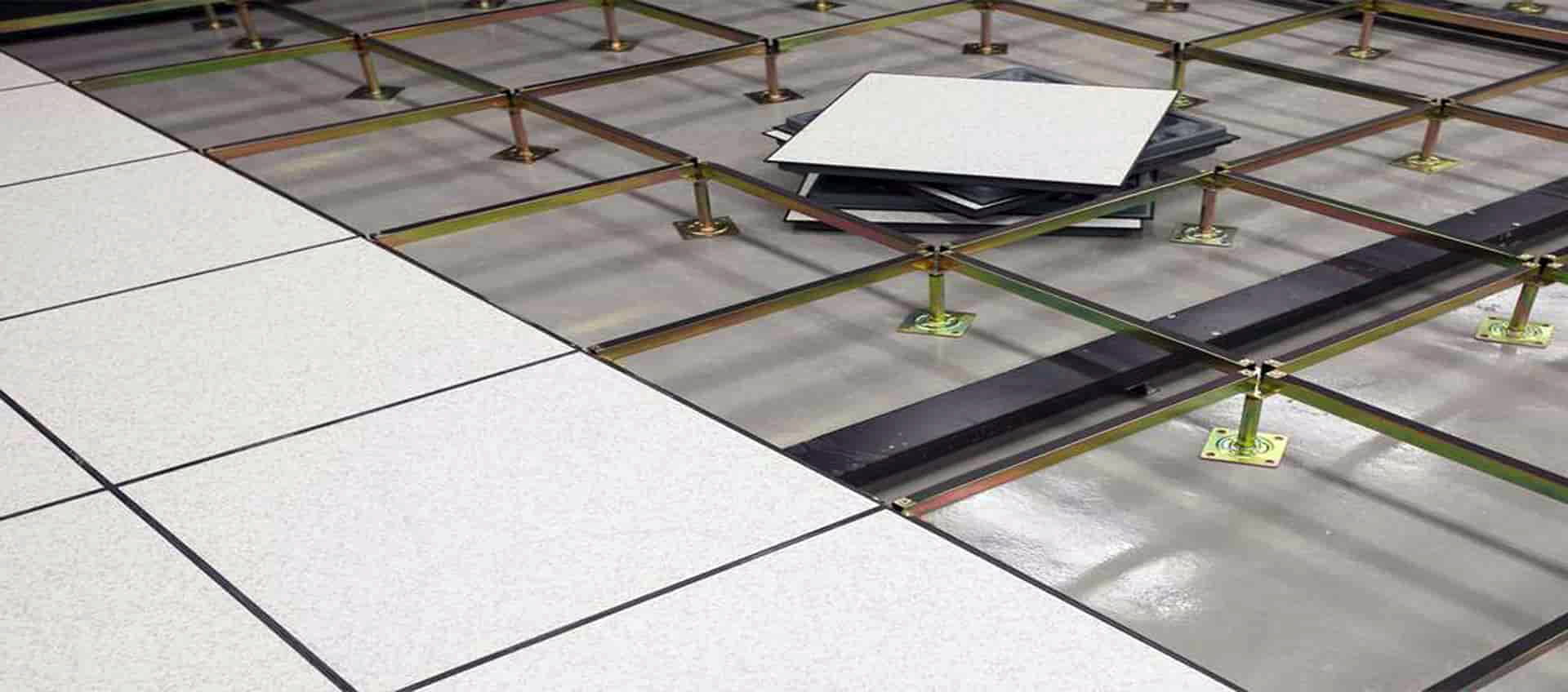 Metal false floor raised floor in rajkot